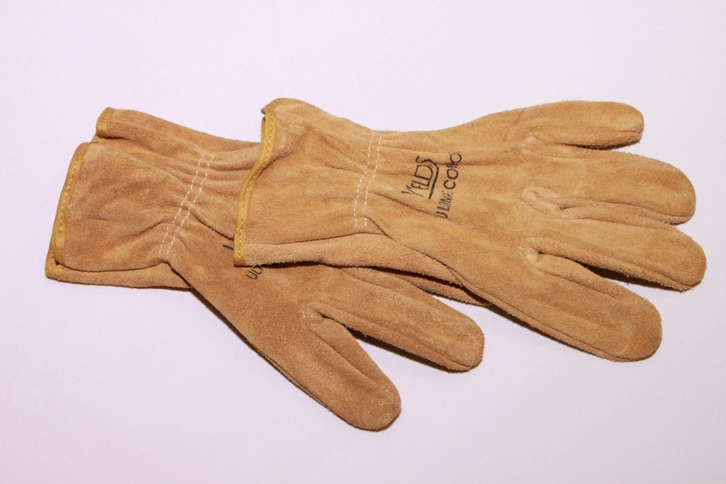 Guantes de carnaza reforzados (par)